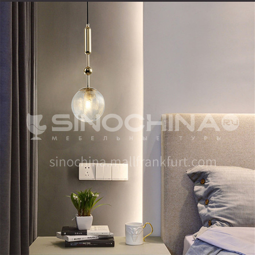 Berkeley Yuanwu modern minimalist chandelier LED Nordic living room light bedroom light dining room light-NVC-YW-BXDK1923